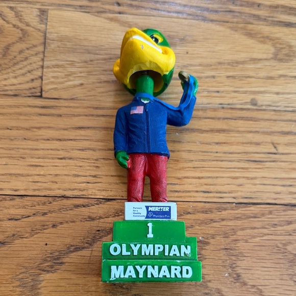 Madison Mallards Baseball Maynard Olympian Bobblehead - Picture 6 of 8